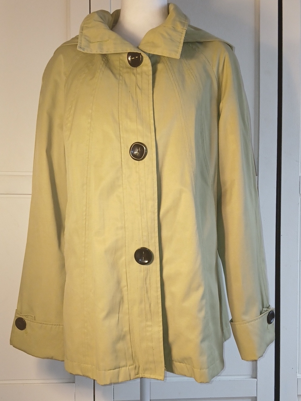 Classic Women's Light Green Rain Jacker